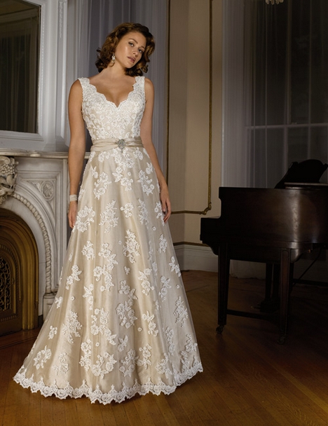 Wedding Dress_Formal A-line 10C153 - Click Image to Close