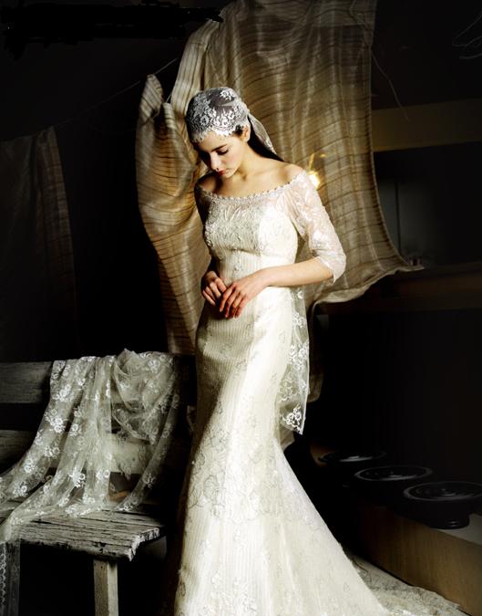 Golden collection wedding dress / gown GW134