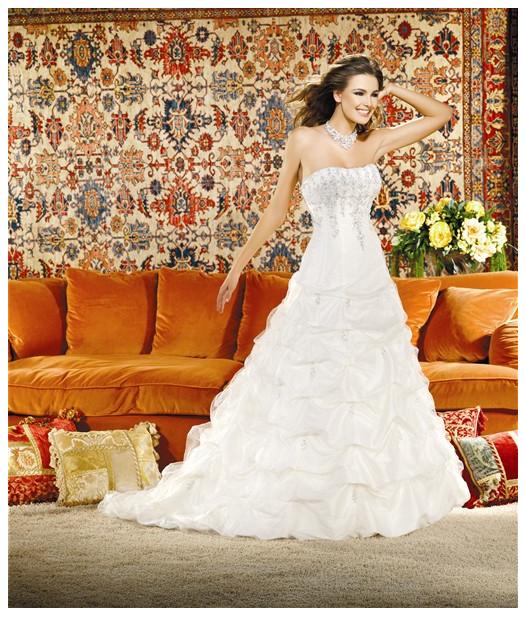 Orifashion Handmadestrapless wedding dress / gown 276