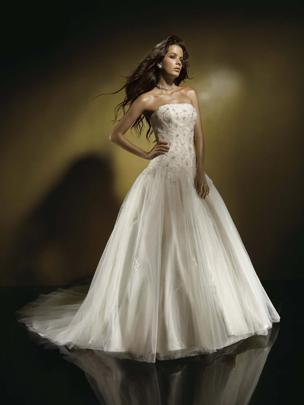 Orifashion Handmadestrapless wedding dress / gown 285